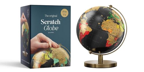Large Scratch Globe