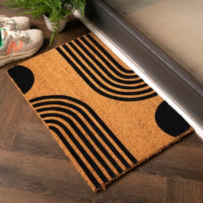 Abstract Lines Doormat