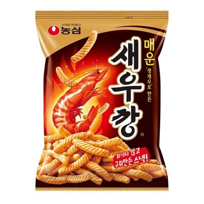 Shrimp flavored cracker spicy - spicy shrimp flavor 75G (NONGSHIM)