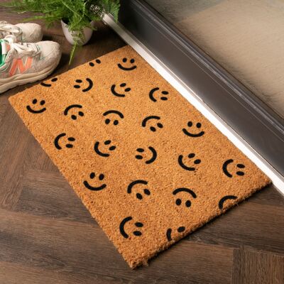 Smiley Faces Doormat