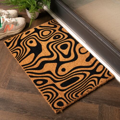 Paint Swirls Doormat