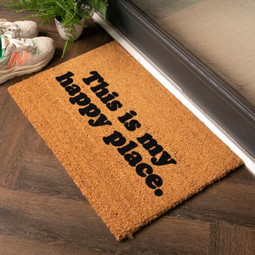 This Is My Happy Place Doormat