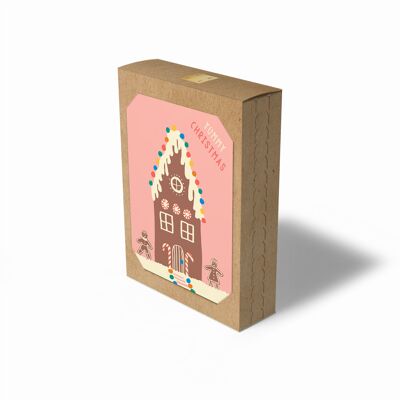 Gingerbread House Boxed Set of 8