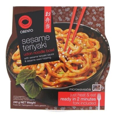 Fideos ramen instantáneos en un bol - sésamo teriyaki (OBENTO) 240 G