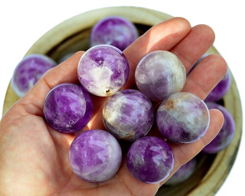 Amethyst Crystal Sphere (25mm - 40mm)