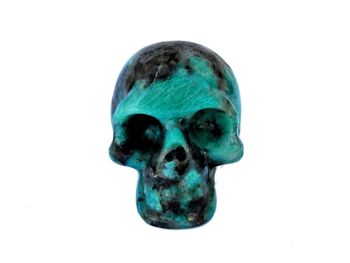 Crâne de cristal d'amazonite 1