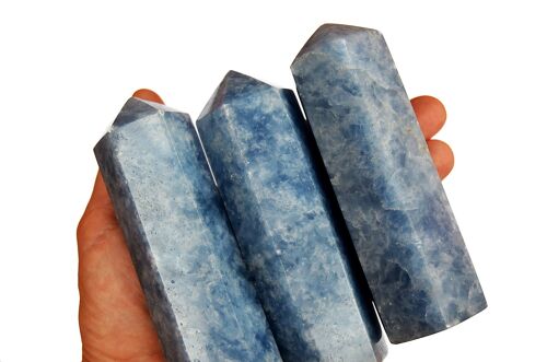 1.5 Kg Wholesale Lot of Blue Calcite Point (4-5 Pcs)
