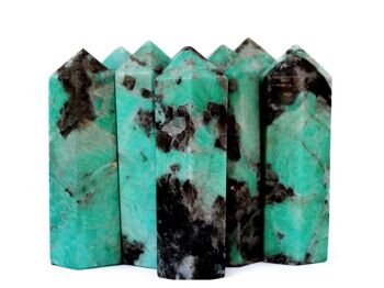 Lot de gros de 1,5 kg d'obélisque d'amazonite (4-5 pièces) 5