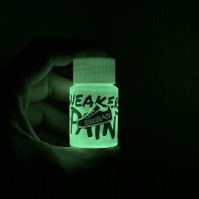 Phosphorescent Paint for Leather and Textile - 30ml