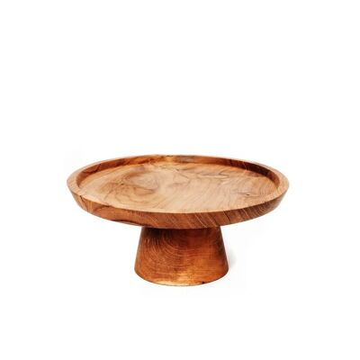 The Teak Root Cake Dish - S