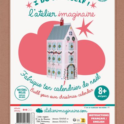 Kit Calendario de Adviento para construir - DIY/kit de actividades infantiles en inglés