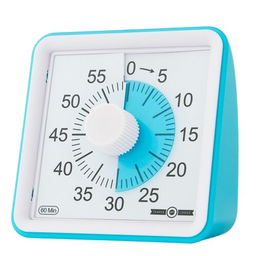 Compra Temporizador visual de 60 minutos - Temporizador de reloj para niños  al por mayor