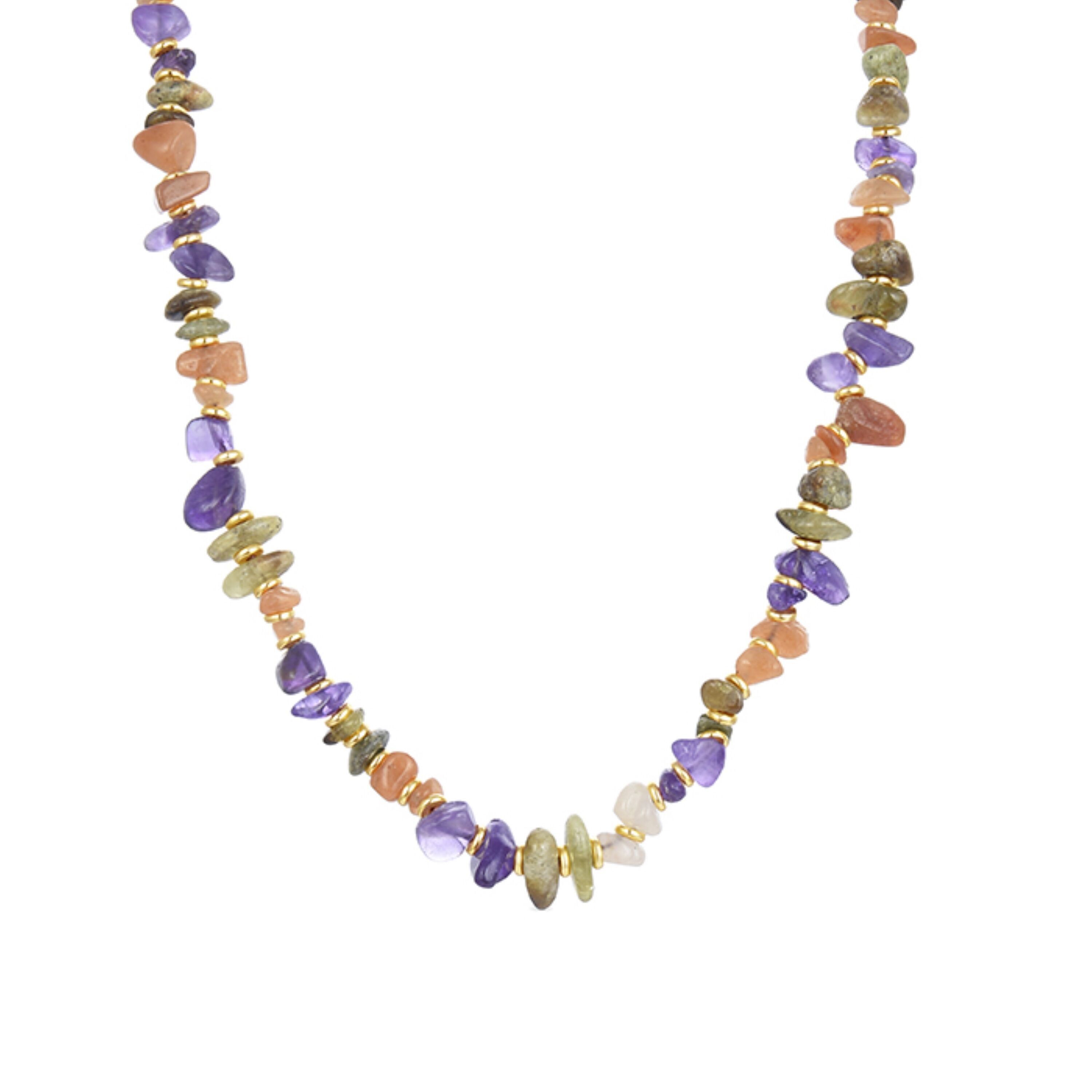 Collier Rixu fini en or jaune 18 carats