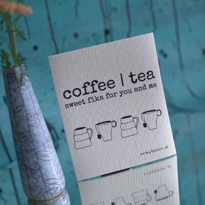 dishcloth COFFEE | TEA