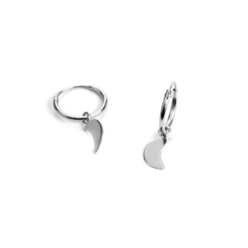 Boucles d'oreilles essentielles en argent sterling 925 3