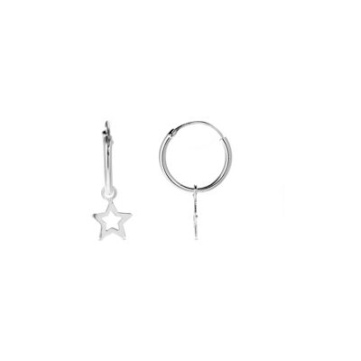 Boucles d'oreilles essentielles en argent sterling 925