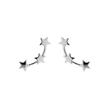 Boucles d'oreilles essentielles en argent sterling 925 1