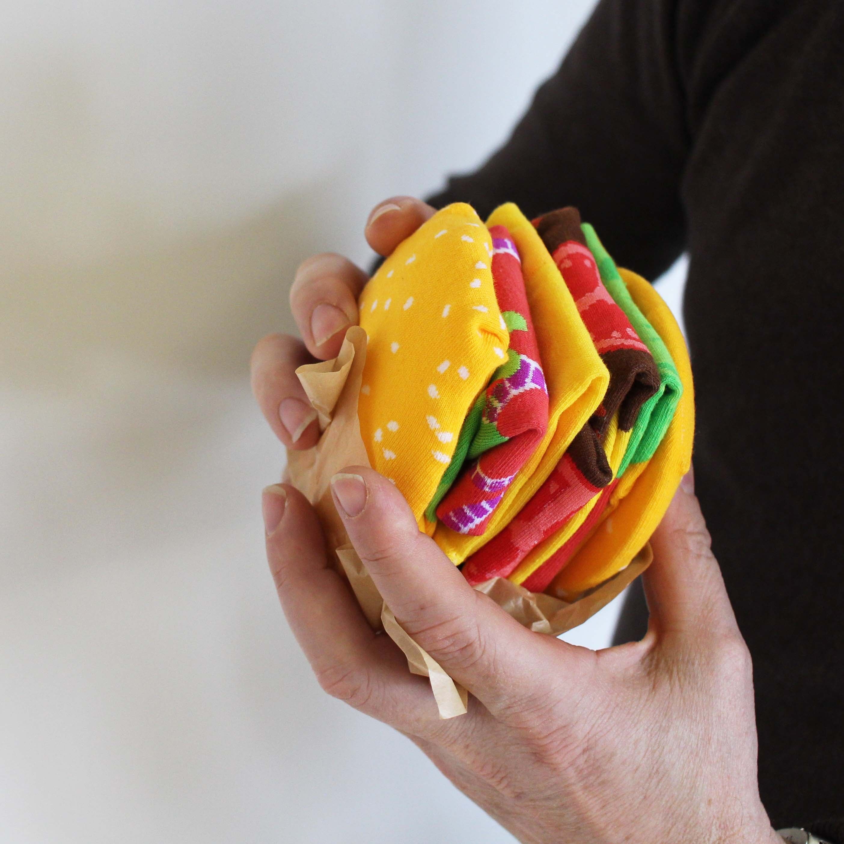 Calzini da hamburger taglia 36 - 40