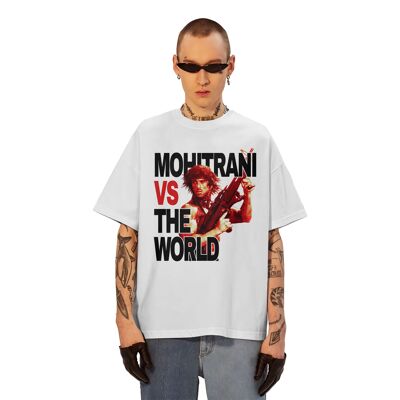 Tshirt Oversize Bianca "vs le monde"