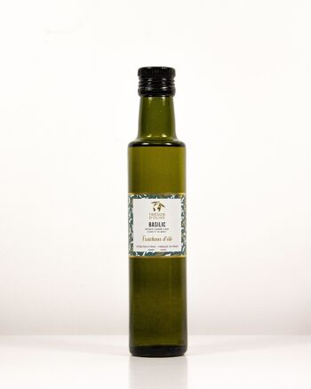 Huile d'olive Basilic 25cl