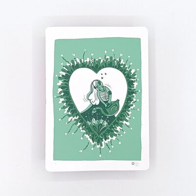 Póster decorativo Amor Plantas y naturaleza A5