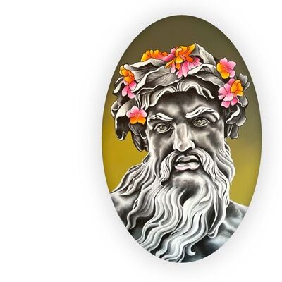 Zeus cultural brooch
