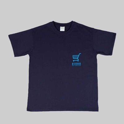 T-SHIRT THÉRAPIE (BLEU MARINE)