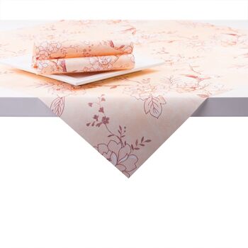 Nappe Maylin en abricot de Linclass® Airlaid 80 x 80 cm, 20 pièces 2