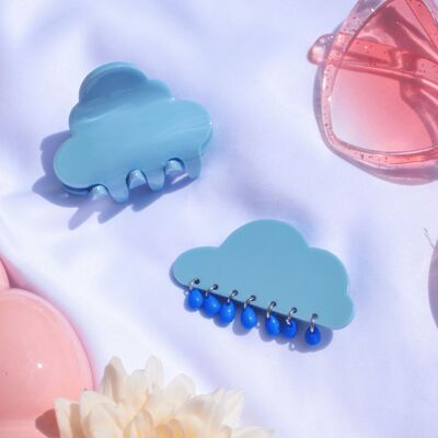 Duo barette & Cloud clip