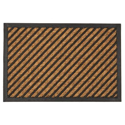 Nicola Spring Heavy Duty Door Mat - 60 x 40cm - Diagonal