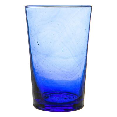 Nicola Spring Meknes recyceltes Highball-Glas – 325 ml – Blau