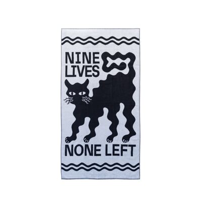 Serviette de plage Nine Lives