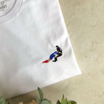 Embroidered T-shirt - The Plating