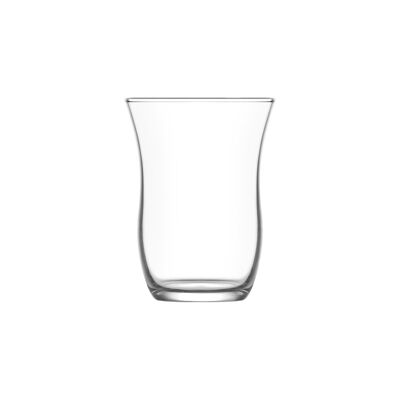 Ensemble de 6 tasses à thé en verre Harman LAV - Transparent - 95 ml