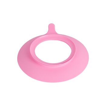 Assiette Licorne en Bambou pour Enfant Tiny Dining avec Ventouse - Rose - Rose 8