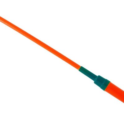 Lanterne bâton Orange-Sarcelle - 40 cm