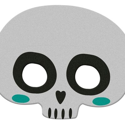 Masque Happy Halloween Squelette