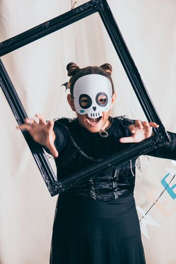 Masque Happy Halloween Squelette 3