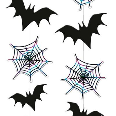 Decorazione da appendere Happy Halloween 70cm - 2 pezzi