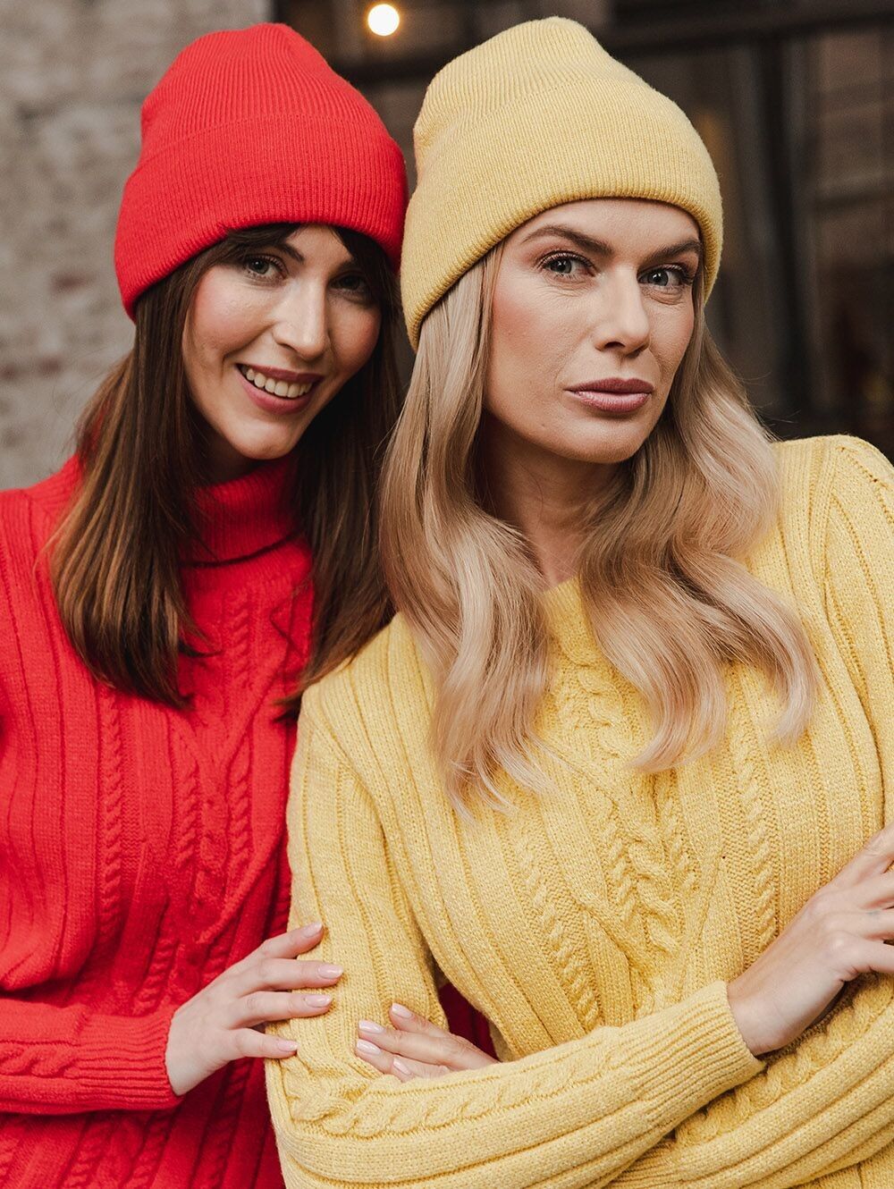 Gorro BETTY naranja caliente