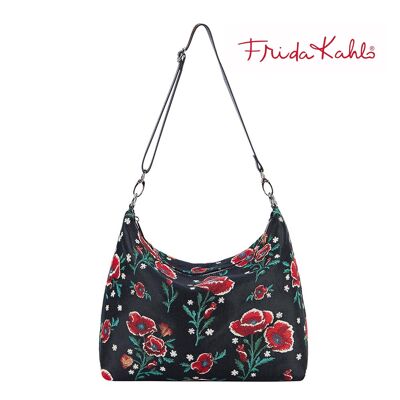 Frida Kahlo Poppy - Slouch Bag