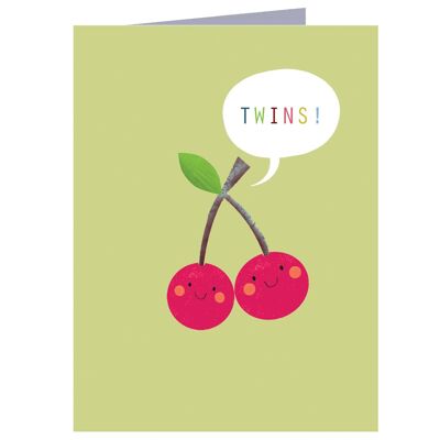 SM81 Mini Cherries Twins Card
