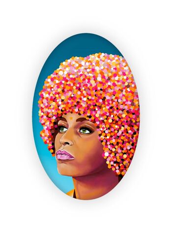 Broche culturelle Angela Davis + ebook 1