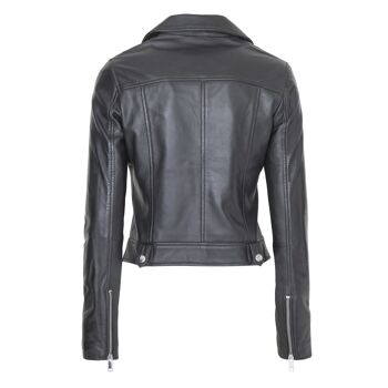 Blouson en cuir style perfecto SHANNON 5