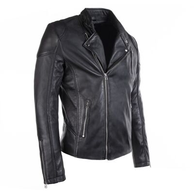 Perfecto-style leather jacket SEAN