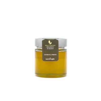 Unfiltered Organic Raw Acacia Honey 250gr