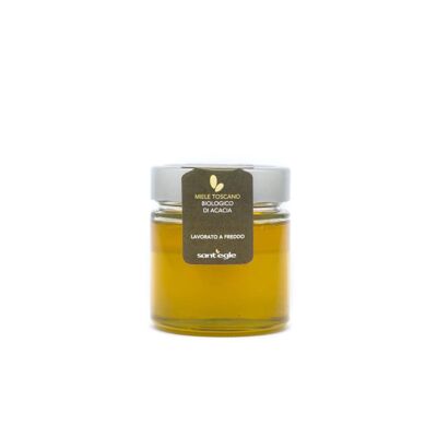 Miel d'acacia brut bio non filtré 250gr