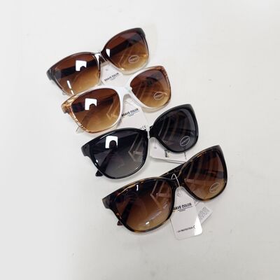 Mix of brown and black 'Brave Color' sunglasses for women