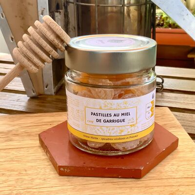 Pastilles with garrigue honey (25%) - 150g