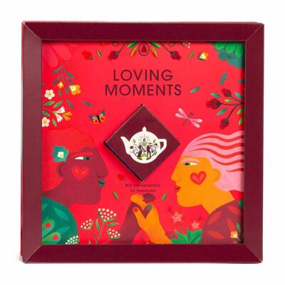 ETS - Colección de té "Loving Moments", regalo de té BIO, 32 bolsitas de té